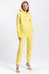 CALÇA C/ PUNHO AMARELO